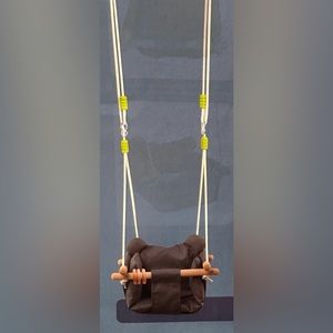 Canvas baby swing
